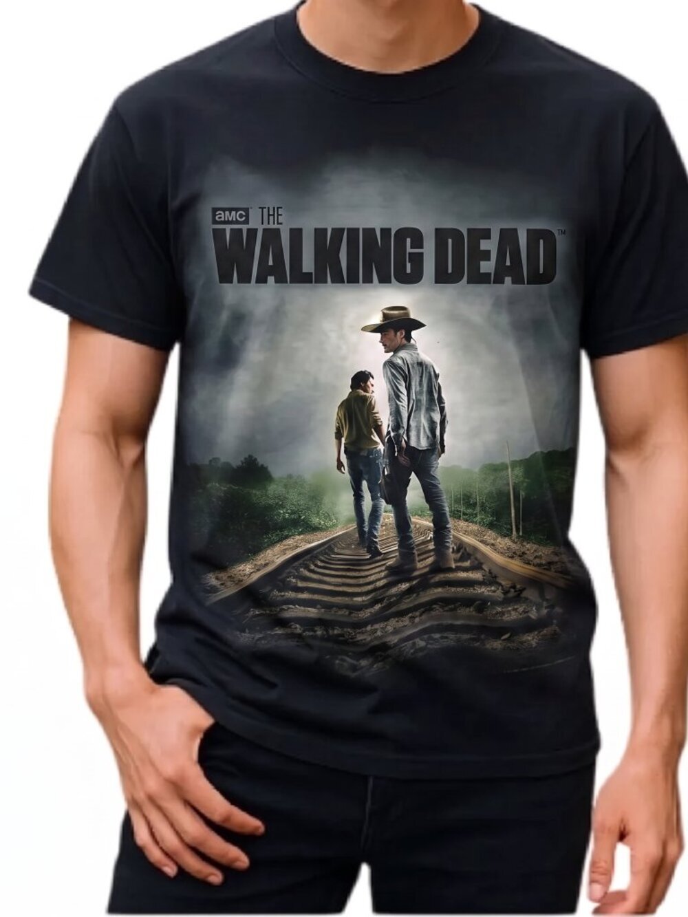 Mens The Walking Dead TShirt (XL)